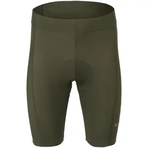 AGU Comfort Plus Performance Fietsbroek Kort Zonder Bretels Groen Heren