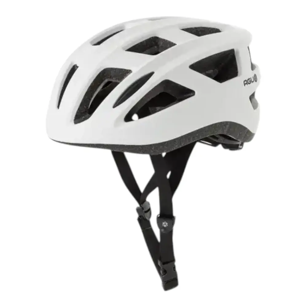 AGU Attivo Race Fietshelm Wit/Wit