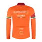 AGU Euskaltel Replica Fietsshirt Lange Mouwen Oranje Heren