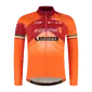 AGU Euskaltel Replica Fietsshirt Lange Mouwen Oranje Heren