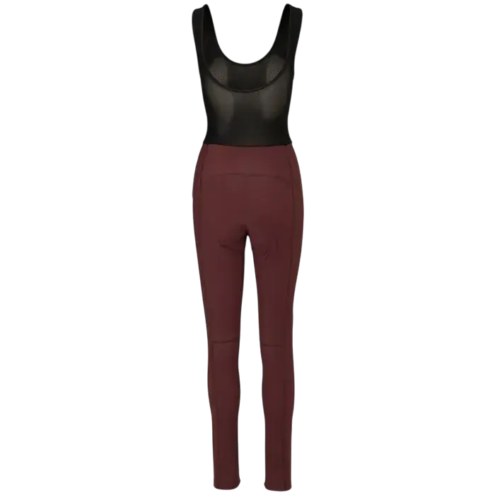 AGU Essential Fietsbroek Lang Bruin Dames