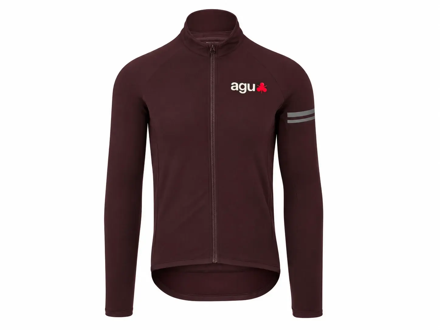 AGU Thermo Essential Fietsshirt Lange Mouwen Bruin Heren