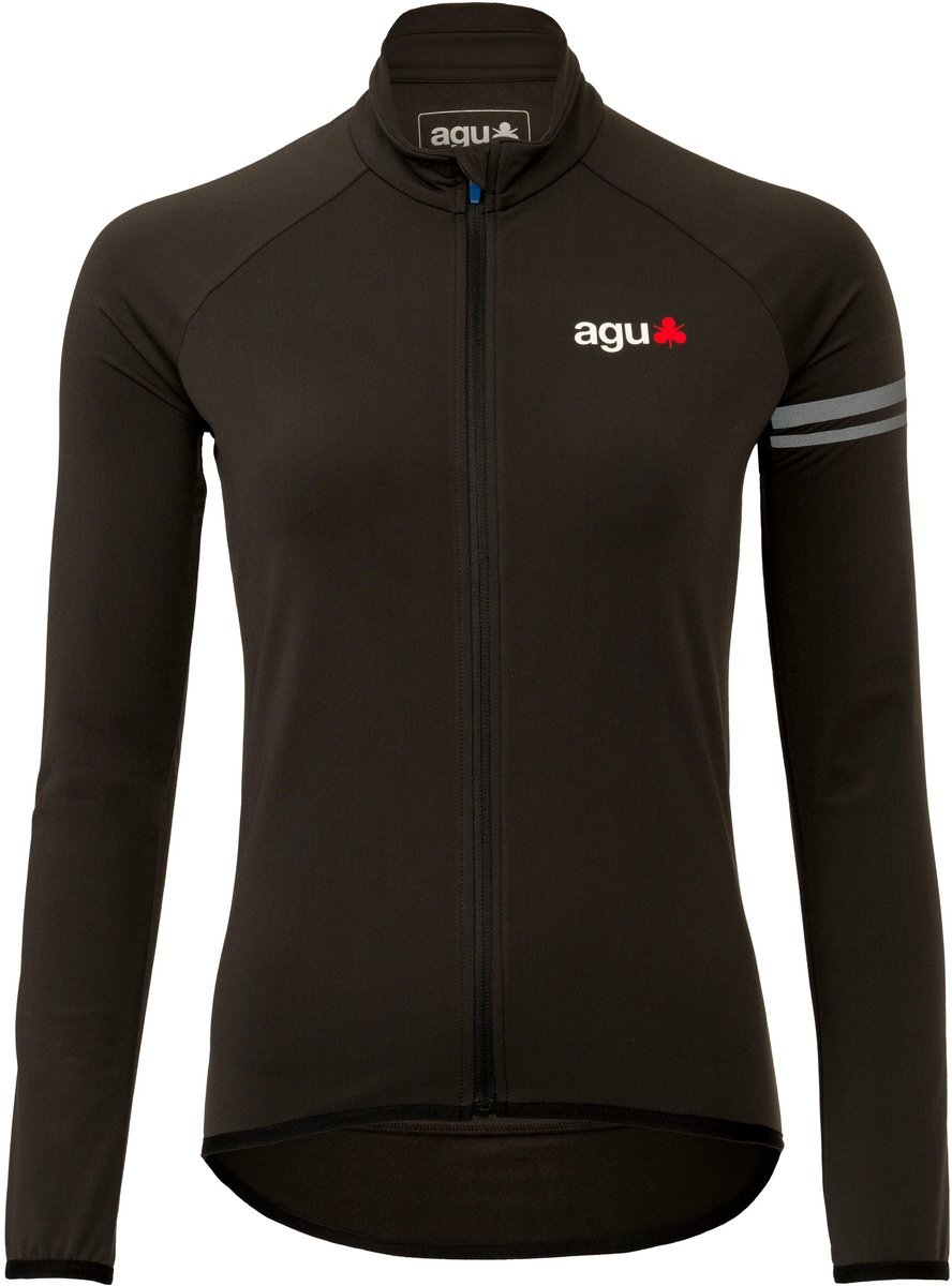 AGU Thermo Essential Fietsshirt Lange Mouwen Zwart Dames