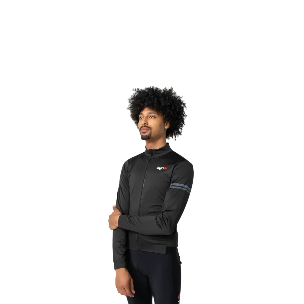 AGU Essential Winter Fietsjack Zwart Heren