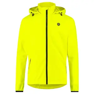 AGU GO Essential Regenjack Neon Geel