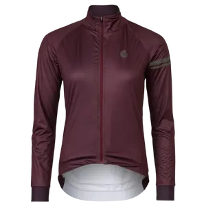 AGU Polartec Alpha Performance Fietsjack Donkerrood Dames