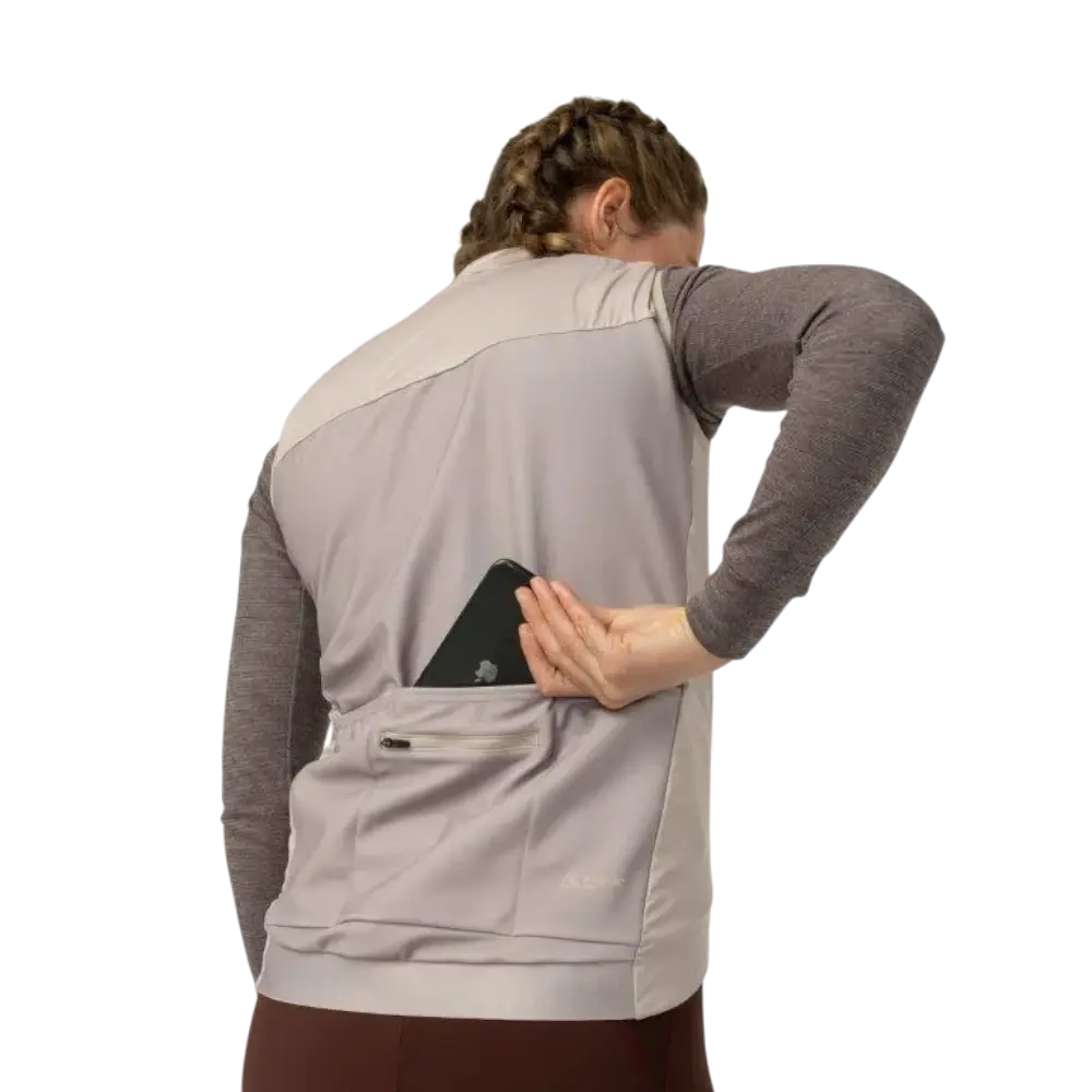 AGU Polartec Alpha Body Performance Windvest Beige Dames