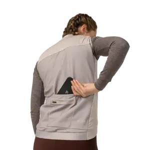 AGU Polartec Alpha Body Performance Windvest Beige Dames