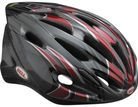 Bell Solar Zwart/Rood Fietshelm