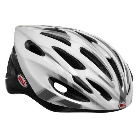 Bell Solar Fietshelm Wit/Zilver