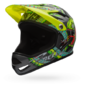 Bell Sanction Downhill Fietshelm Gunmetal/Geel/Snake Spit