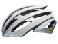 Bell Stratus MIPS Race Fietshelm Mat Wit/Reflective Zilver