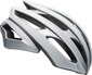 Bell Stratus MIPS Race Fietshelm Mat Wit/Reflective Zilver