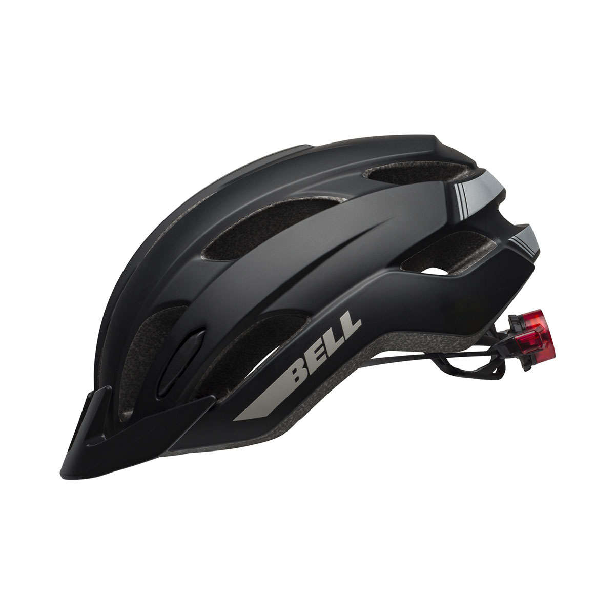 Bell Trace LED MTB Fietshelm Mat Zwart