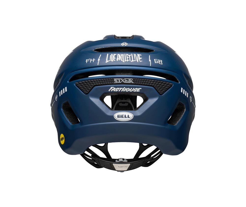 Bell Sixer MIPS MTB Fietshelm Blauw/Wit
