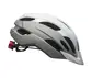 Bell Trace LED MTB Fietshelm Mat Wit/Zilver