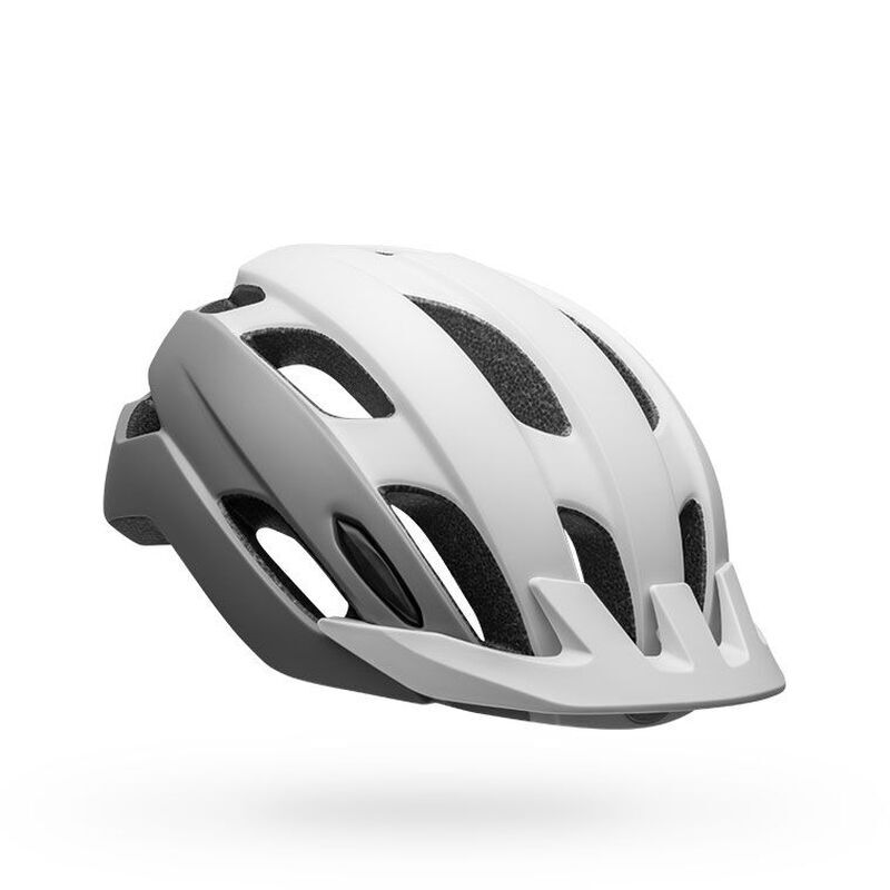 Bell Trace MTB Fietshelm Mat Wit/Zilver