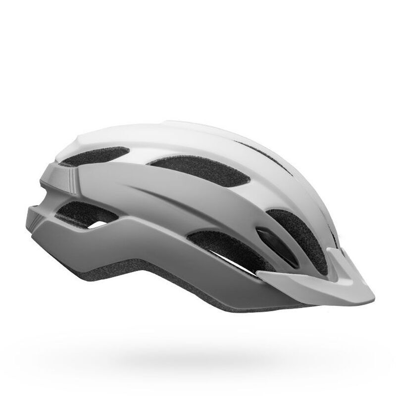 Bell Trace MTB Fietshelm Mat Wit/Zilver