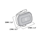 Blackburn Click USB Koplamp Zwart