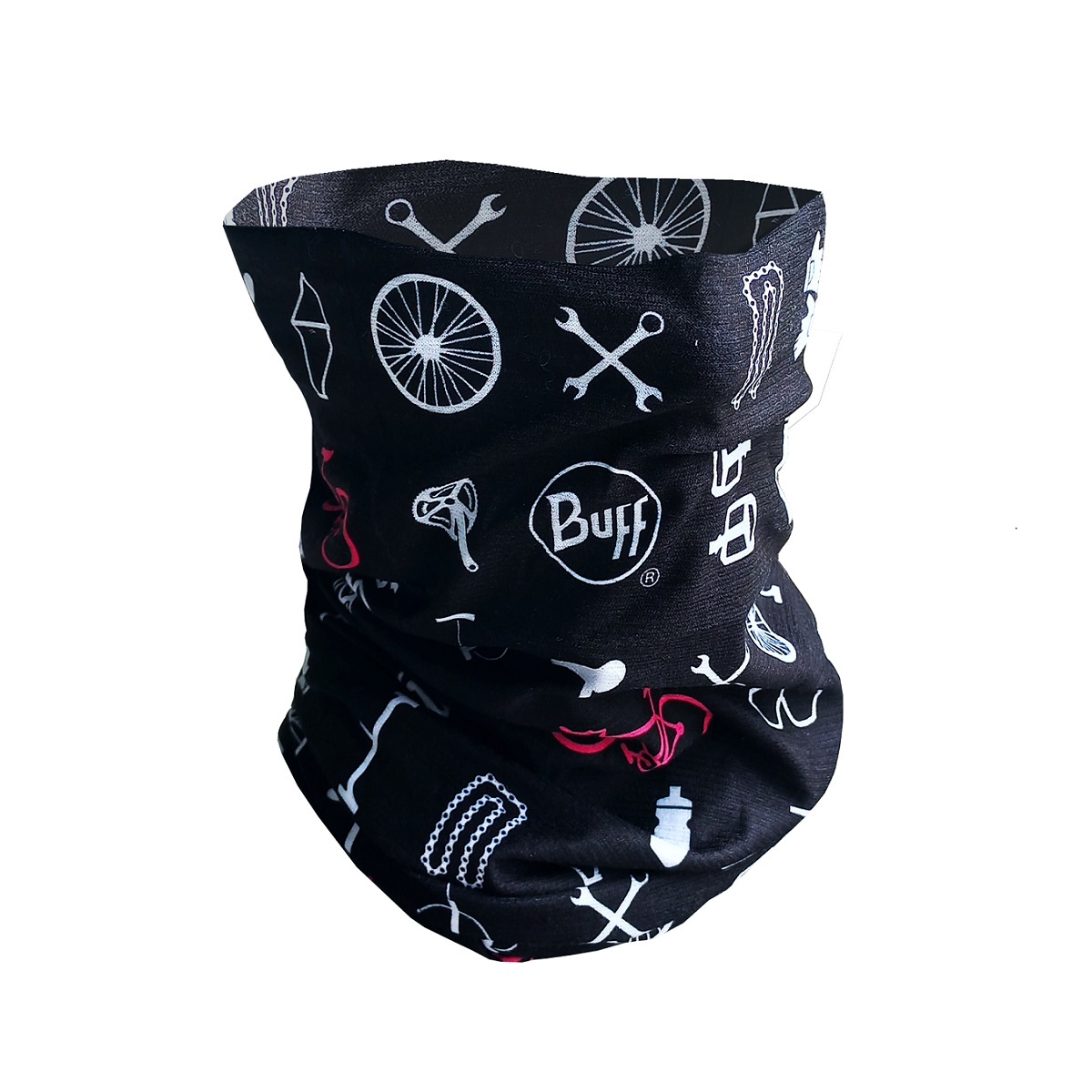 Buff Coolnet UV+ UNBOUND Limited Edition Nekwarmer Zwart