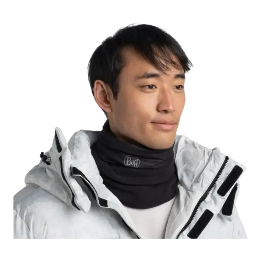 BUFF Polar Nekwarmer Solid Zwart