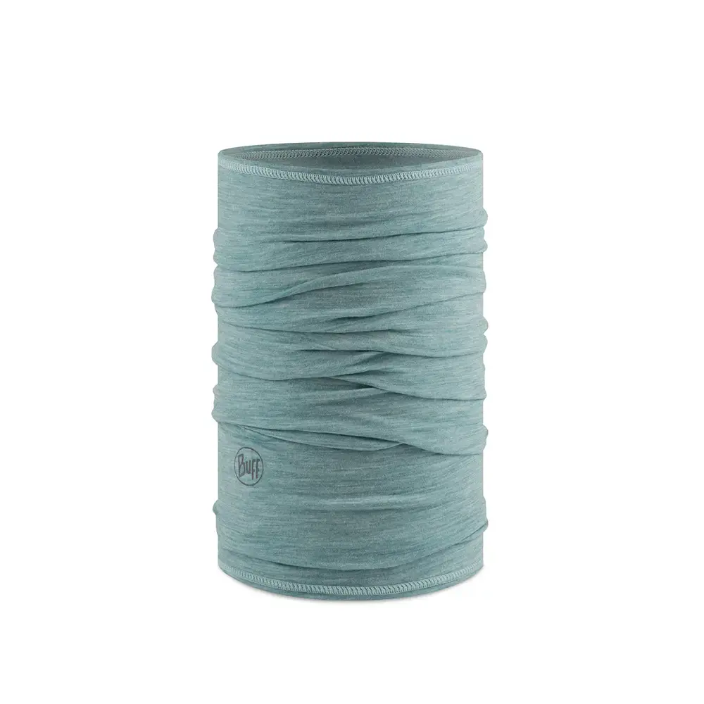 Buff Merino Lightweight Nekwarmer Solid Lichtblauw