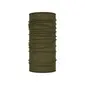 Buff Merino Midweight Nekwarmer Solid Donkergroen
