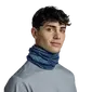 Buff Merino Lightweight Nekwarmer Blauw Melange