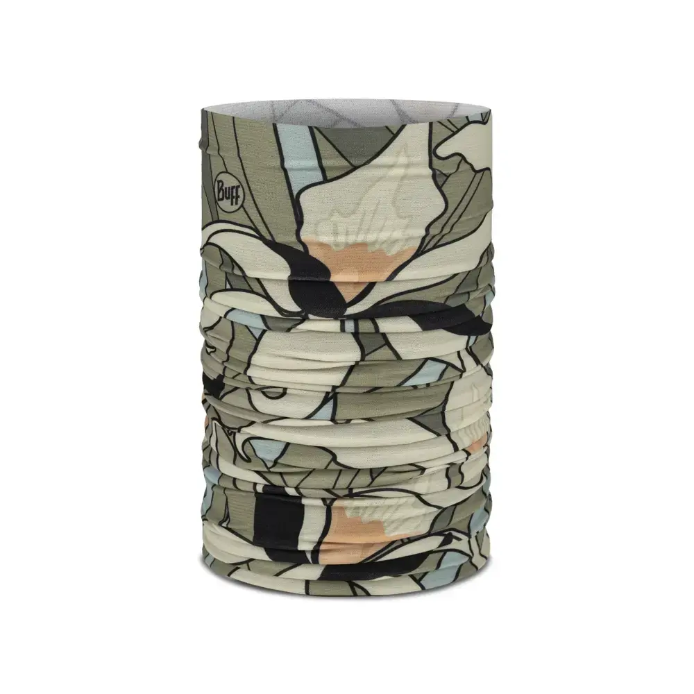 Buff Coolnet UV Insect Shield Nekwarmer Groen/Multi