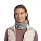 Buff Merino Midweight Nekwarmer Lichtgrijs Melange