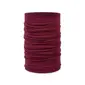 Buff Merino Midweight Nekwarmer Donkerrood Melange