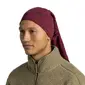 Buff Merino Midweight Nekwarmer Donkerrood Melange