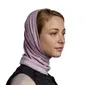 Buff Merino Midweight Nekwarmer Lichtroze Melange