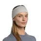 Buff Merino Wide Hoofdband Solid Grijs