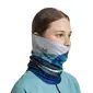 Buff ThermoNet Nekwarmer Blauw/Zwart