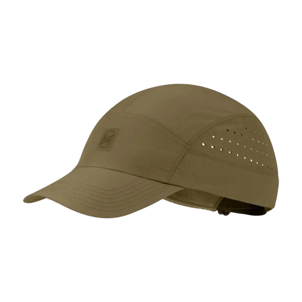 BUFF Speed Cap Solid Groen/Bruin