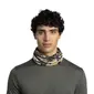Buff Merino Lightweight Nekwarmer Prints Beige/Groen