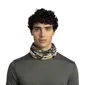 Buff Merino Lightweight Nekwarmer Prints Beige/Groen