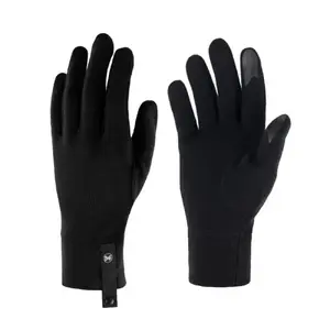 Buff Merino Midweight Winter Handschoenen Zwart