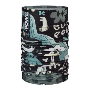 Buff Merino Lightweight Nekwarmer Prints Multi/Zwart