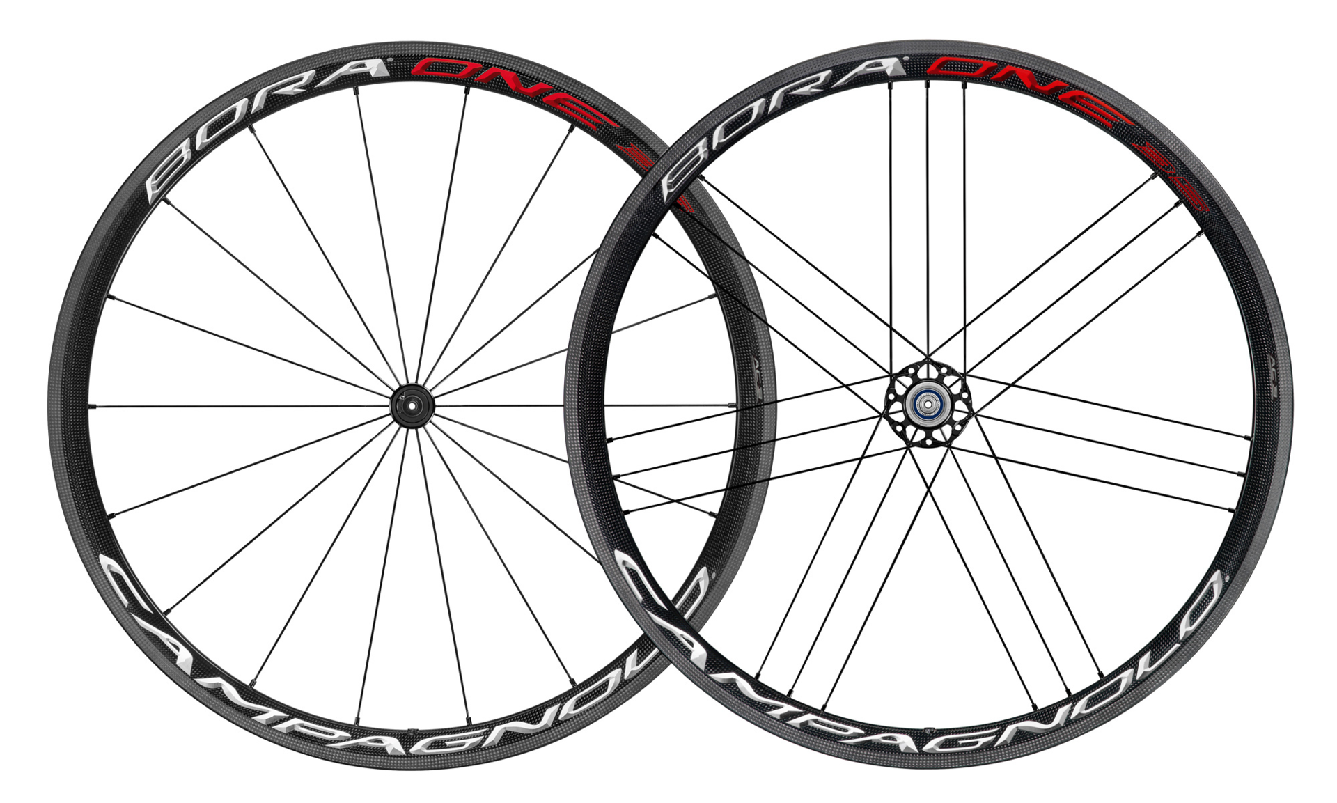 パーツ Campagnolo Bora one 35 Campagnolo Bora One 35 Clincher Race Wielset Zwart