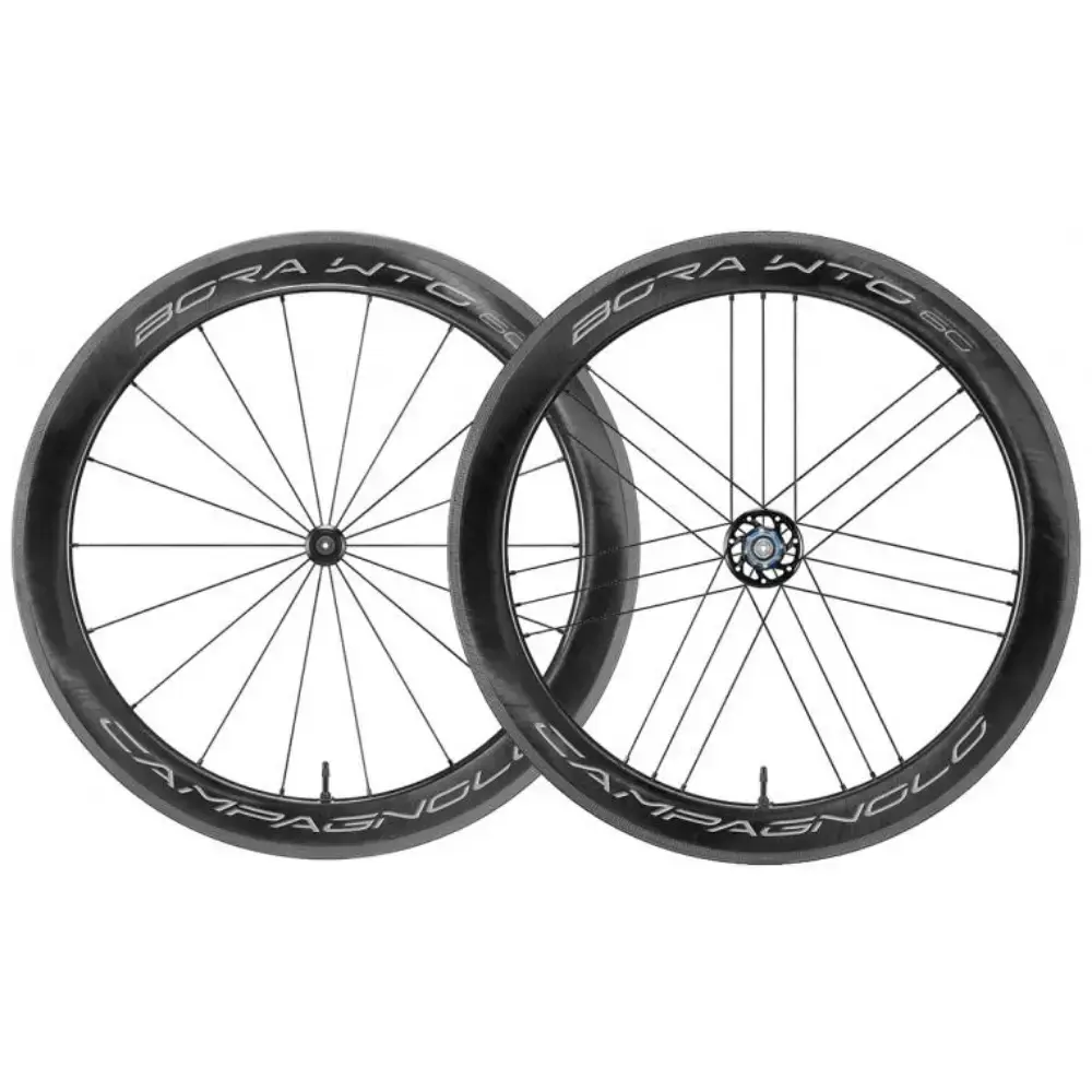 CAMPAGNOLO Bora WTO 60 Carbon Race Wielset Zwart