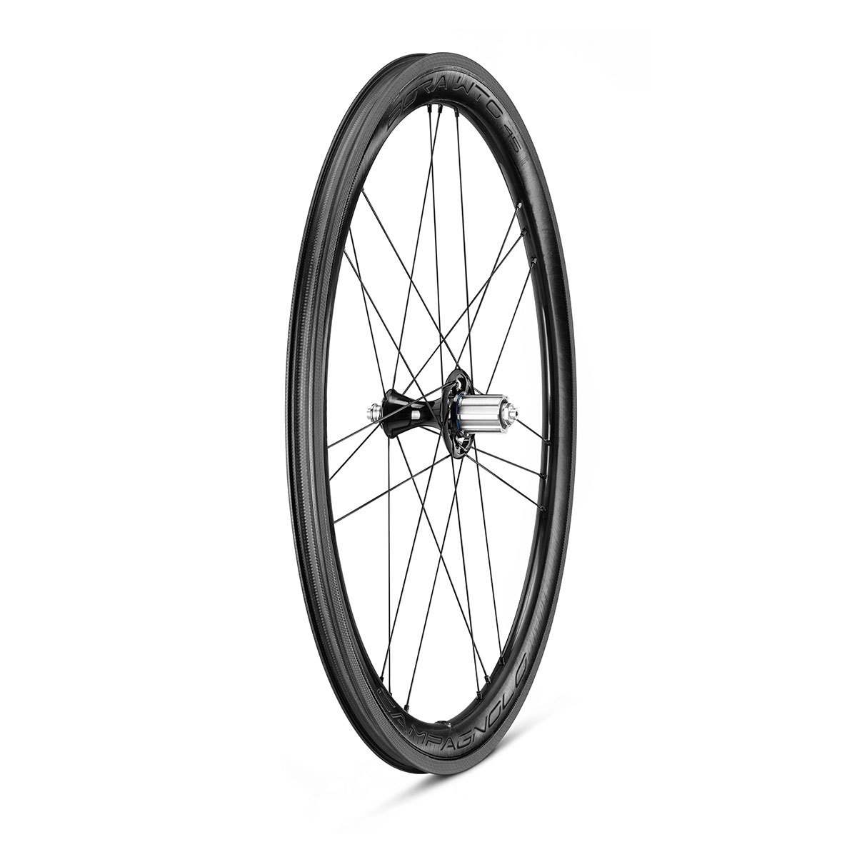 Campagnolo Bora WTO 45 DARK Carbon Race Wielset Zwart
