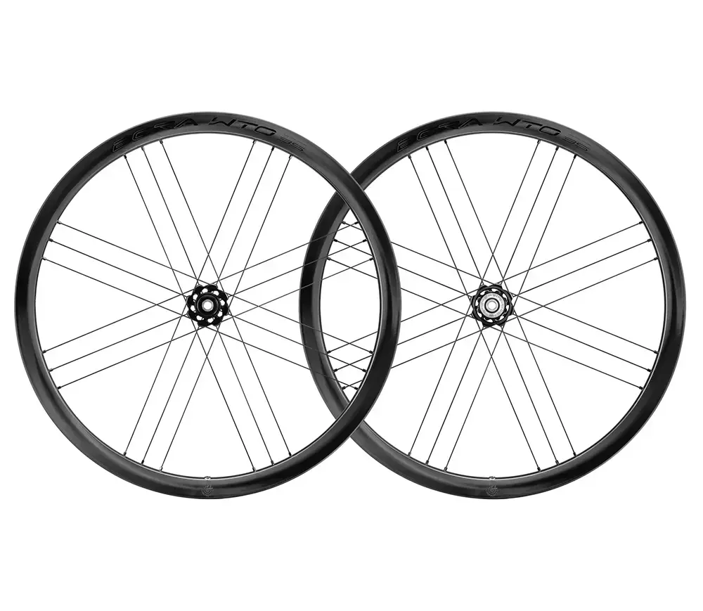 Campagnolo Bora WTO 35 Disc 2WF C23 Carbon Race Wielset Zwart