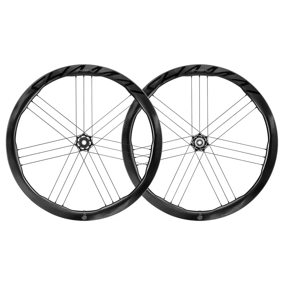 CAMPAGNOLO SHAMAL Dual Profile 2WF C23 Carbon Disc Race Wielset