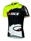 Castelli Sidi Pippo Fietsshirt Korte Mouwen Heren Zwart/Geel