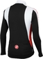 Castelli Premio FZ Fietsshirt Zwart/Wit/Rood Heren