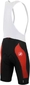 Castelli Evoluzione Fietsbroek met Bretels Zwart/Rood Heren
