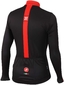 Castelli 3T Team Thermo Fietsshirt Lange Mouwen Zwart/Rood Heren