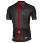 Castelli Limitato Fietsshirt Korte Mouwen Zwart/Grijs/Rood Heren